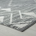 thumbnail image 5 of Transitional 2x8 Area Rug (2'3'' x 7'3'') Moroccan Gray, Cream Indoor Runner Easy to Clean, 5 of 8