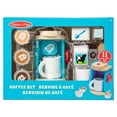 thumbnail image 4 of Melissa & Doug 11-Piece Brew and Serve Wooden Coffee Maker Set - Play Kitchen Accessories, 4 of 10