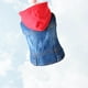 thumbnail image 1 of NUOLUX Vaquero Para Mascotas En Tela Denim Roja Con Sombrero Tejido Para, 1 of 8