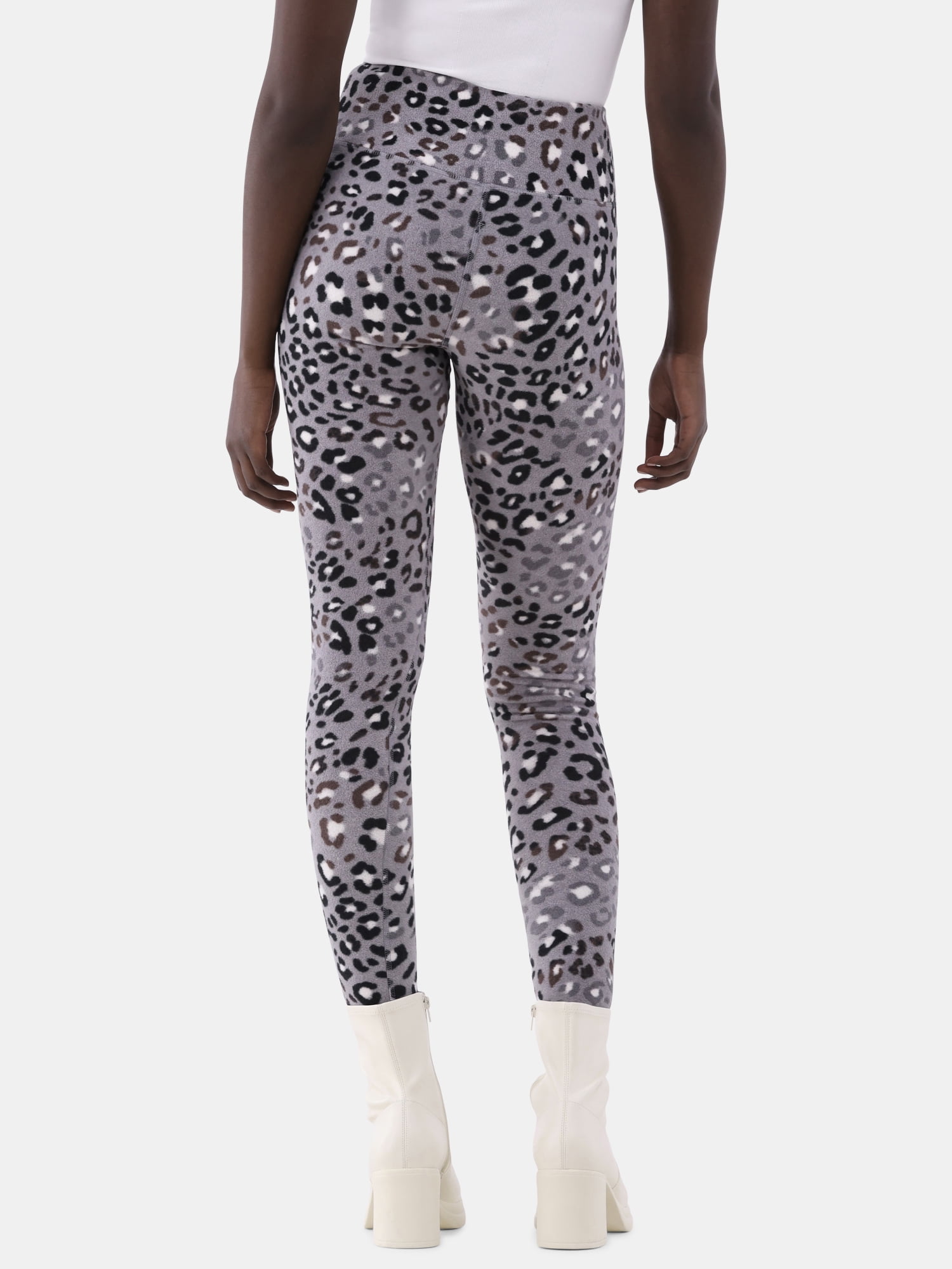 ClimateRight by Cuddl Duds Stretch Women's Warm Stretch Fleece High Rise Base Layer Thermal Legging, Sizes XS to 4X