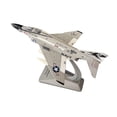 thumbnail image 4 of lionlar 1/144 Fighter Model Attack Fighter Plane Model for Shelf Cafes Livingroom silver gray, 4 of 9