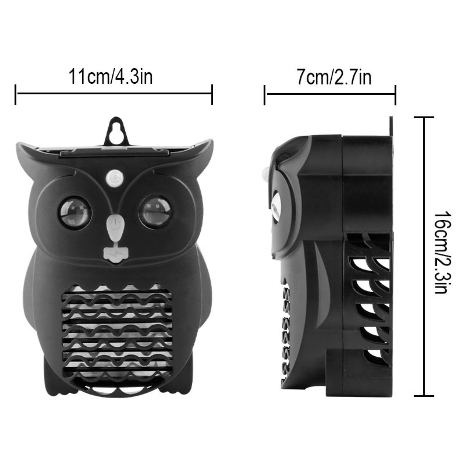 JahyElec Solar Bug Zapper, Infrared high-sensitivity camera Insect Electrocution Device Waterproof Indoor and Outdoor Use Kills Flying Insects