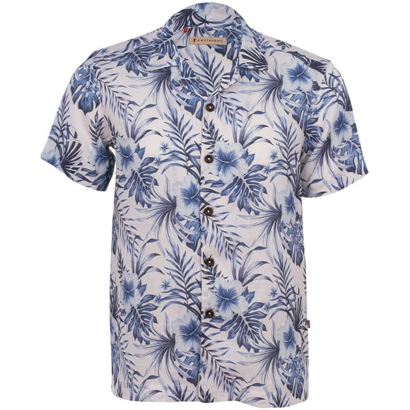 Camisa manga corta hawaiana estampado Mod. Blue Hawaian Costavana Kaili Blue Hawaian