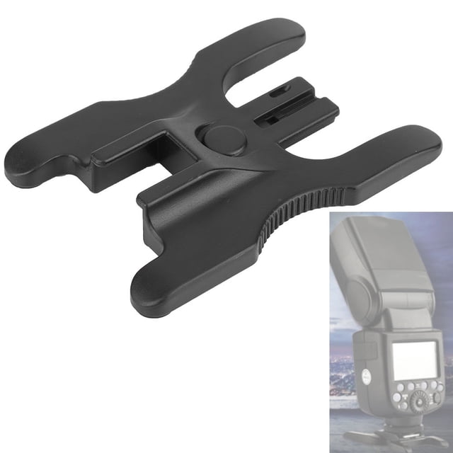 Soporte de Flash de Zapata Dual ANGGREK Resistente y Liviano