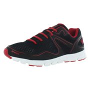 361 Mens Breeze Black / Red Ankle-High Fabric Running Shoe - 9.5M