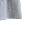 thumbnail image 4 of Sakmal Shorts Womens Summer Gray Cotton High Waisted 6" Wide Leg Shorts with Pockets, 4 of 4