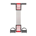 thumbnail image 1 of Expansor de pecho con resorte, pedal, cuerda de tracción, banda de entrenamiento para dedos, abdomen, cintura, brazos, estiramiento, entrenamiento de, 1 of 8