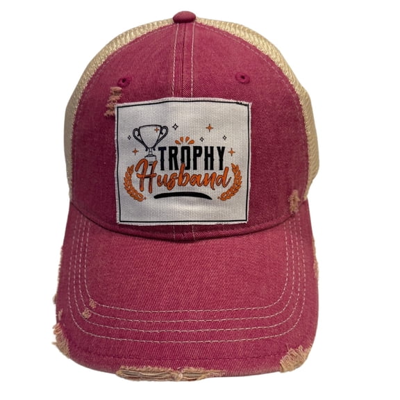 Popfizzy Funny Trophy Husband Hat for Men, Husband Baseball Hat, Bride and Groom Hat, Gift for Husband Trophy Husband
