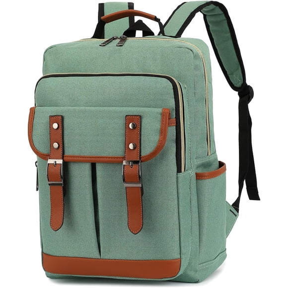 Mochila para portátil NEOREAL Vintage para viajes a la universidad de 15.6 pulgadas