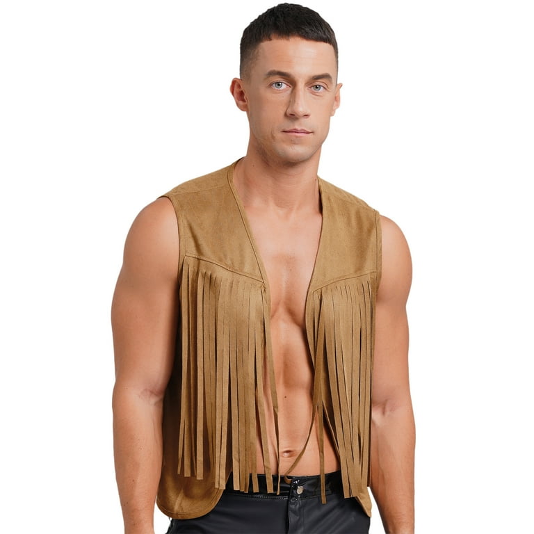 Mens hippy waistcoat new arrivals