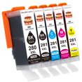 thumbnail image 1 of Cartuchos de tinta ColorVista 280XL 281XL para Canon PIXMA, 1 of 3