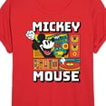 thumbnail image 3 of Disney - Mickey Wave Form - Juniors Ideal Flowy Muscle T-Shirt, 3 of 4