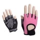 thumbnail image 1 of EeaseMX Guantes de entrenamiento de fuerza para mujer, de medio dedo, con protección para la palma, para levantamiento de pesas y levantamiento de pesas (rosa, talla S), 1 of 7