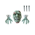 thumbnail image 1 of PENGXIANG Piquets de Pelouse Effrayants de Zombie Squelette Accessoire Décorations d'Halloween Vert, 1 of 6