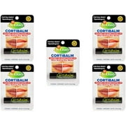 Dr. Dans Cortibalm-5 Pack- for Dry Cracked Lips- Healing Lip Balm for Severely Chapped Lips - Designed for Men, Women and Children -