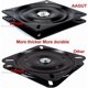 thumbnail image 3 of Heavy-Duty Swivel Plate for Recliners and Furniture with Ball Bearing Turntable Base Replacement Component, 3 of 4