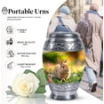 thumbnail image 3 of Cremation Urns For Ashes For Men - Small Urns For Human Ashes Keepsake - Small Urns For Human Ashes Mom - Small Keepsake Urns For Human Ashes Mini Cremation Urns (Size-3inch,4pcs), 3 of 5