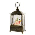 thumbnail image 2 of yuksok Creative Glittering Christmas Music Box Lantern Rotating Night Light Musical Box Snowman, 2 of 9