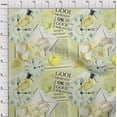thumbnail image 4 of oneOone Polyester Lycra Lime Fabric Nostalgia Craft Projects Decor Fabric Printed By The Yard 56 Inch Wide, 4 of 5