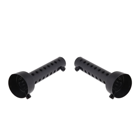 De 2 X 145 Mm Tubo Deflector Silenciador Silenciador Removible Ajuste de material acero Inoxidable Para De Cola De Motocicleta (deflector DYNWAVEMX Inserte el deflector DB Killer