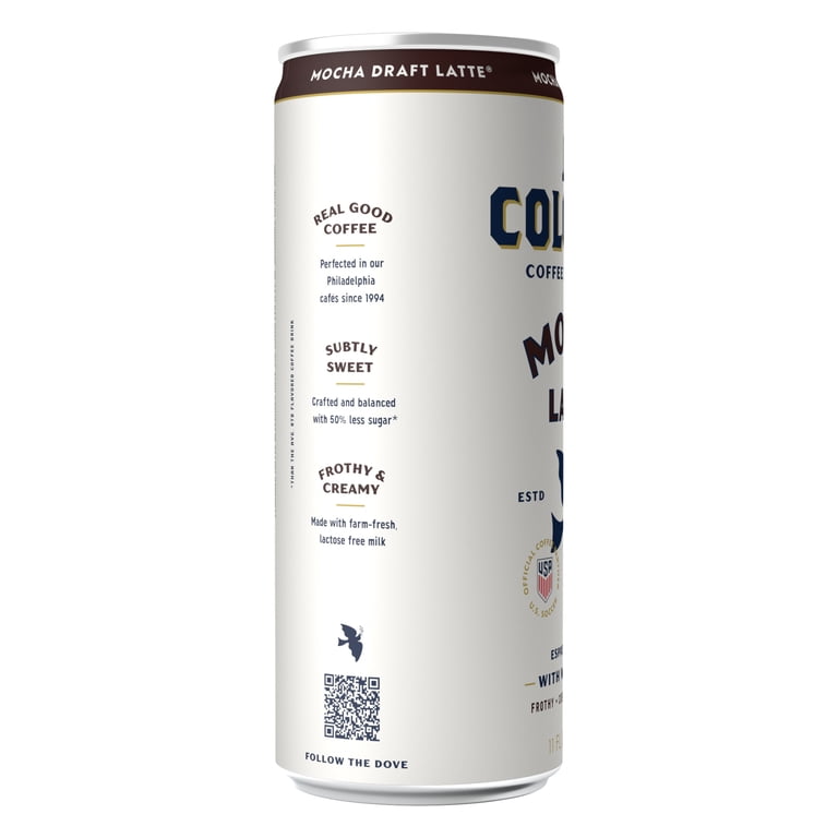 La Colombe, Cold Brew Coffee, 11 fl oz Can, Mocha Draft Latte