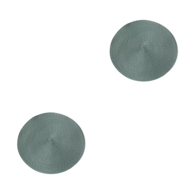 Injueey Manteles individuales redondos resistentes y duraderos para un toque de elegancia. Type9 NO9
