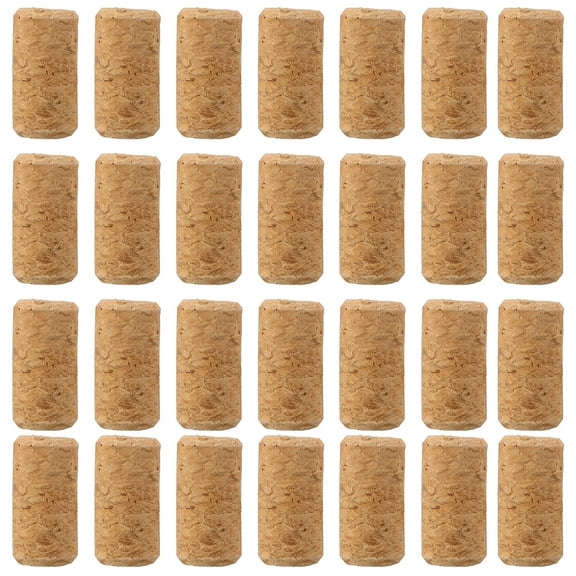 50 Pieces Wine Cork Stoppers for Home Use Brown Synthetic Material with Wide Applicability 50pcs