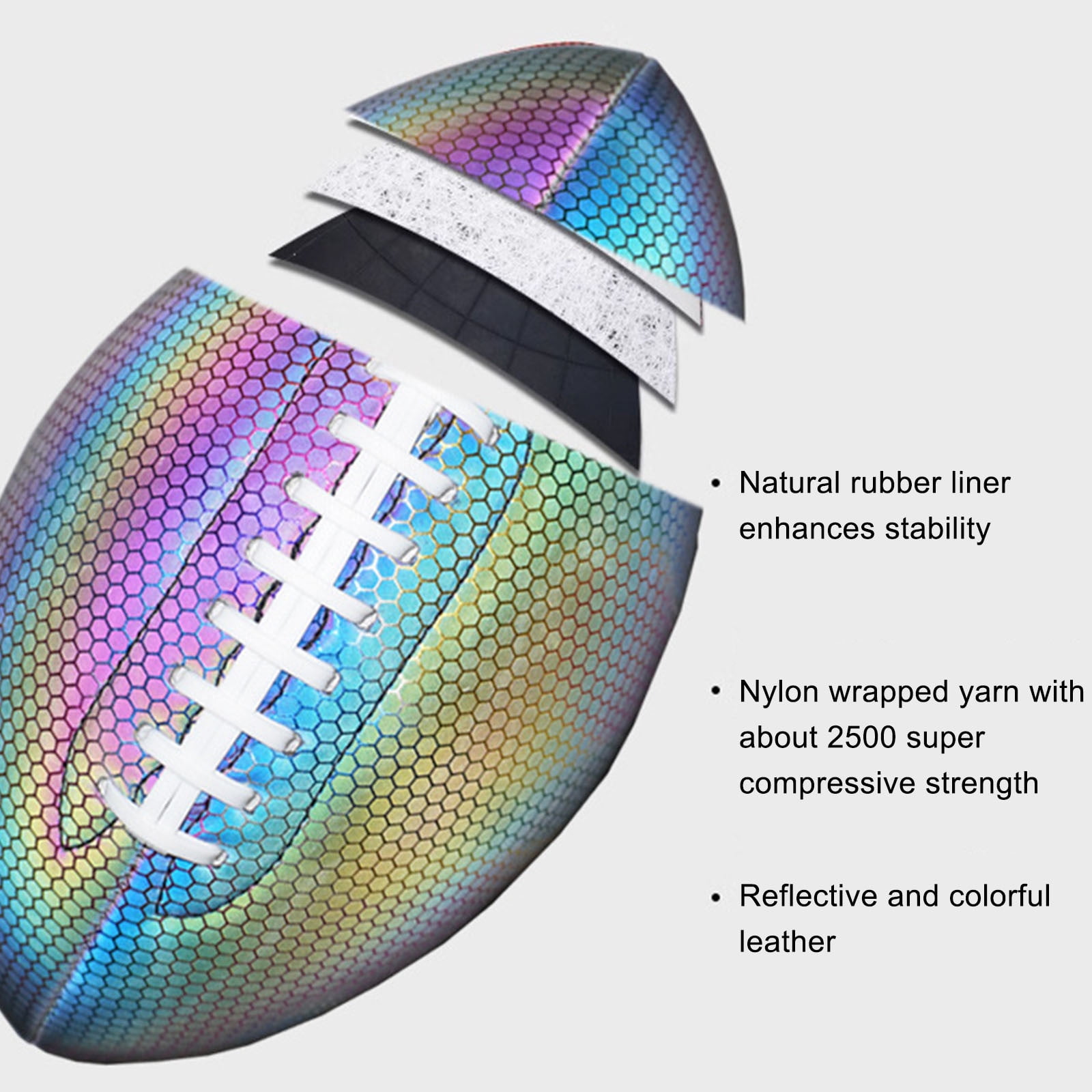 Easter Decorations Kokovifyves Clearance Sales Outdoor Standard American Ball Training Machine Stitching Reflective Adult Ball