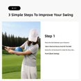 thumbnail image 3 of Tibvox Golf Swing Trainer Connecting Balls Training Tool For Swing Practice And Control, 3 of 7