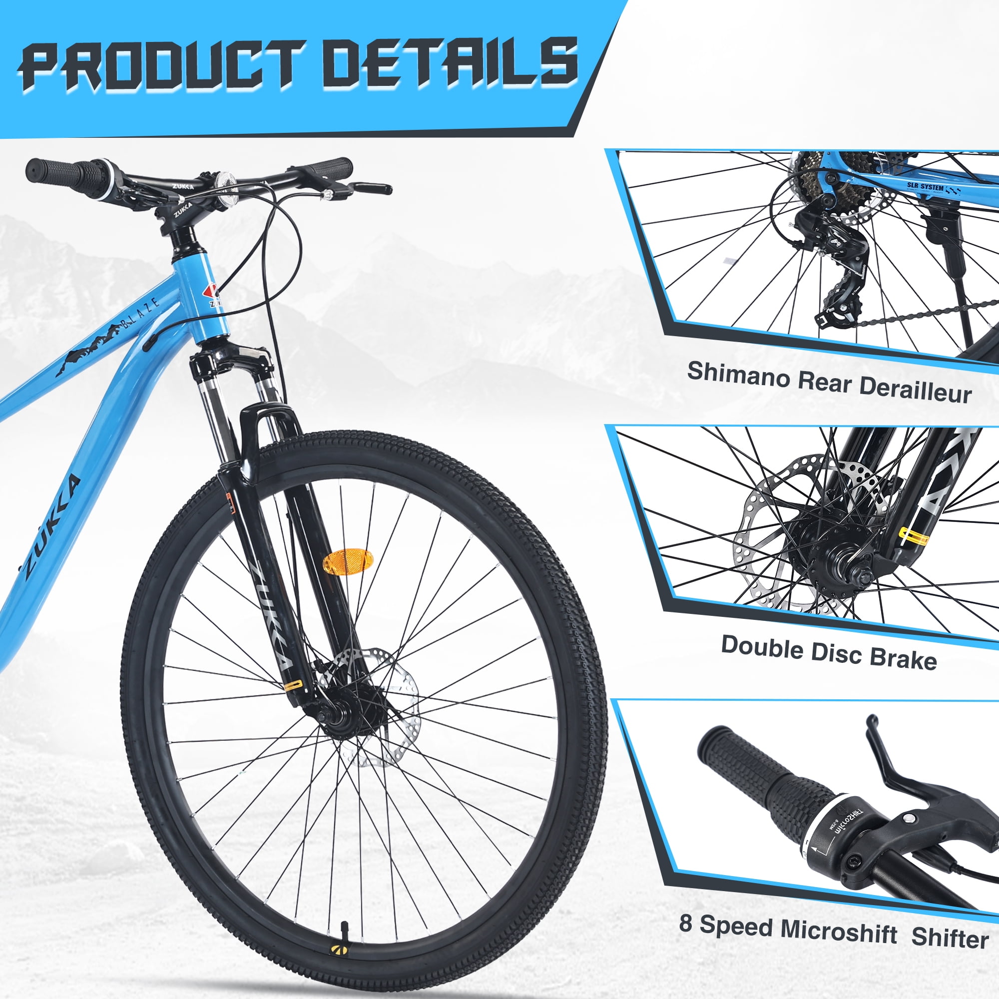 TheEshow 29 Inch Mountain Bike