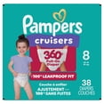 thumbnail image 3 of Couches Pampers Cruisers 360°, taille 8, 38 unités, 3 of 23
