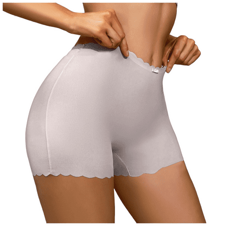 Fulorrnie Underwear for Women No Show Thong Seamless Comfort Panties Waistband Stretchable Panty  Grey  L
