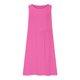 thumbnail image 4 of Vestido de Verano para las Mujeres Playa, Moda Vacaciones Color Sólido sin Mangas Hueco Fuera de la Fiesta Midi para Casual, 4 of 9