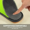 thumbnail image 6 of IAUYY Memory Foam House Slippers Suitable for Both Men and Women. Comfortable, Anti-Slip Plush Flat-Bottomed Slippers The Best Holiday Gift Lime Green Background, 6 of 9