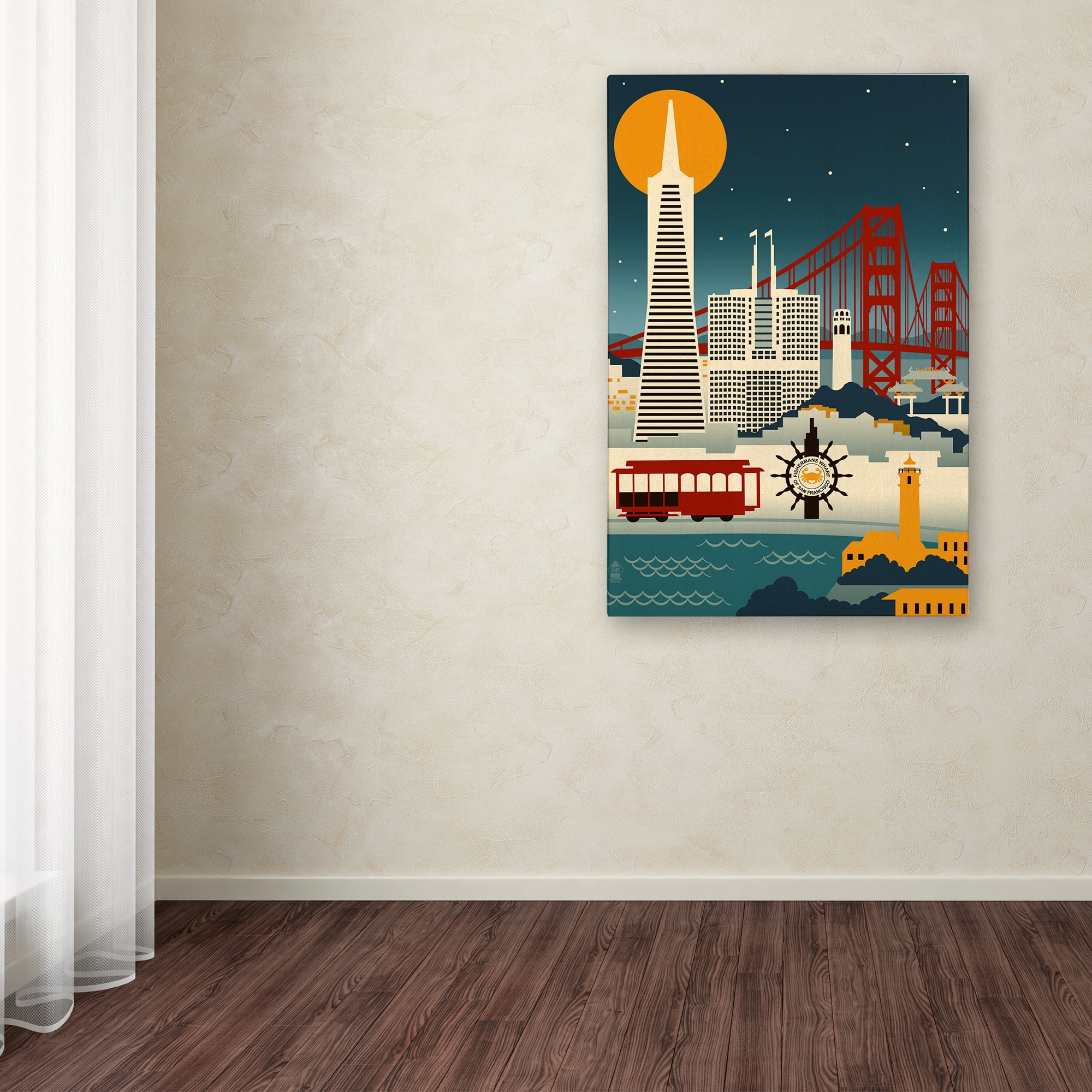 Lantern Press 'Travel 127' Canvas Art