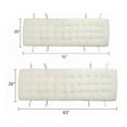 thumbnail image 3 of YouLoveIt Lounger Chair Cushions, 51"/63" Patio Cushions Chaise Outdoor Mattress Recliner Thick Seat Cushion Anti Slip Patio Thicken Chaise Lounger Cushion for Relax, 3 of 3