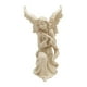thumbnail image 3 of Figura de ángel de resina, estatua decorativa, colección de recuerdos, miniatura Beige, 3 of 9