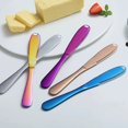 thumbnail image 2 of 1PC Stainless Steel Butter Knife, Cheese Knife, Butter Bread Jam Knife, Baking Scraper, Kitchen Tools, 2 of 4