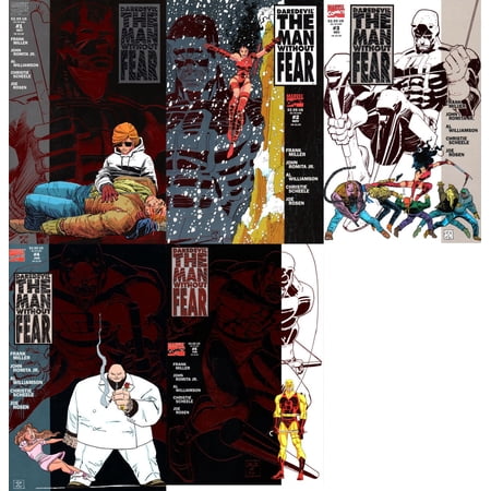 Daredevil: Man Without Fear # 1- 5 - 1993 Limited Edition Complete Marvel Comic Series
