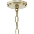 thumbnail image 5 of Progress Lighting Chevall 6-Light Chandelier, Gilded Silver, Artisanal Glass, Design Series: Modern Organic, Luxe, Transitional, 5 of 12