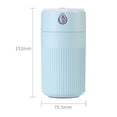 thumbnail image 2 of Colorful Cool Mist Mini Humidifier - Portable USB Personal Desktop Device -blue, 2 of 5