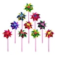 thumbnail image 4 of CIMAXIC 50pcs Colorful Windmill Kids Windmill Plaything Decorative Pinwheel Landscape Decor,10.63"X6.1"X0.31", 4 of 5