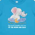 thumbnail image 4 of Inktastic My Great Grandma Loves Me to the Moon and Back Elephant Boys or Girls Baby T-Shirt, 4 of 5