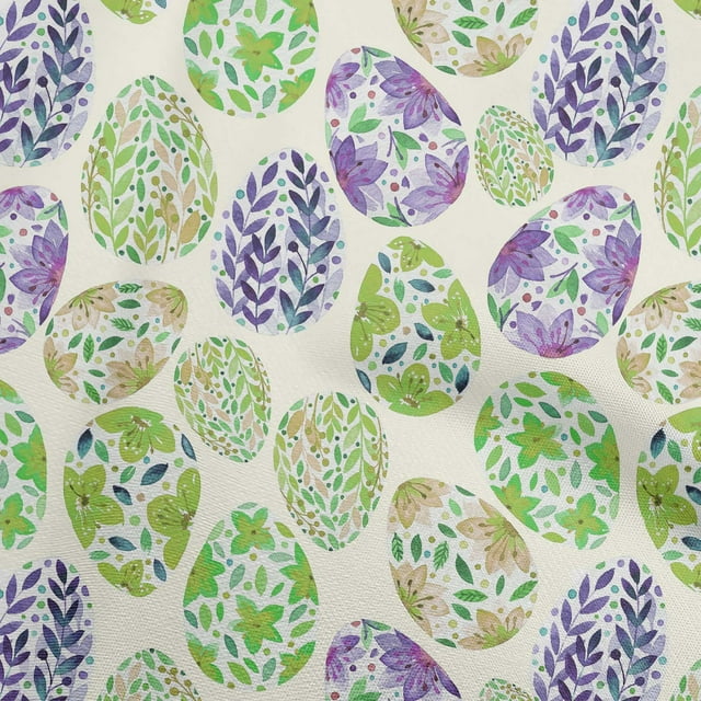 oneOone Georgette Viscose Bluish Violet Fabric Map Fabric For Sewing Printed Craft Fabric By The Yard 42 Inch Wide