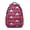 Red-26, variant on Bohemian Ethnic Waterproof Backpack for Students - Rustic Retro Colorful Hippie Design, Breathable Padded Straps & Spacious Storage, Stylish Exotic Earthy Patterns for School & Work