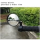 thumbnail image 1 of Manillar Retrovisor Ajustable Espejo Convexo Gran Angular Ciclismo Vista Trasera Bicicleta MTB ANGGREK Bike Cycling Rear View Mirror, 1 of 7
