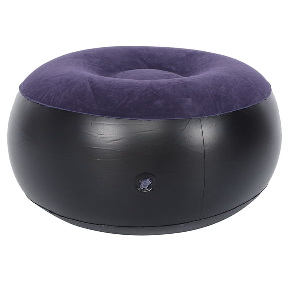 Silla Inflable, PVC + Flocado Taburete Flocado Inflable Fácil De Transportar, Ergonómico Diseñado Para Jardín Balcón Dormitorio Sala De Estar Playa Senderismo Patio Al Aire