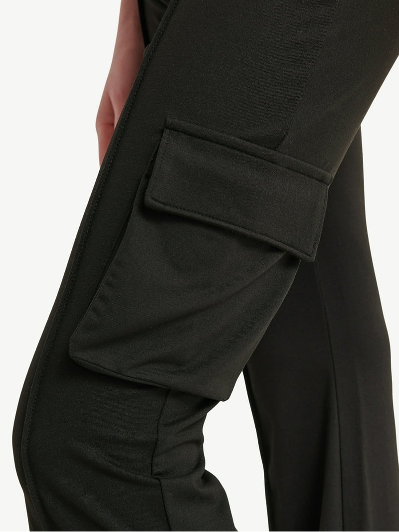 Justice Girls J-Sport Cargo Flare Active Pant, Sizes XS-XLP