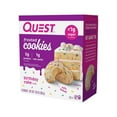 thumbnail image 2 of 2x-Quest Nutrition 5g Protein Frosted Cookie - Birthday Cake - 8ct, 2 of 5
