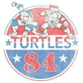thumbnail image 2 of Boy's Teenage Mutant Ninja Turtles Vintage Turtles 84  Graphic Tee White Medium, 2 of 4